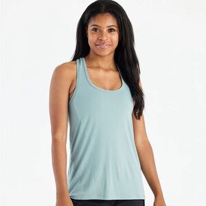 Free Fly Apparel Women’s Breeze Bamboo Racerback Performance Tank Top UPF 50+